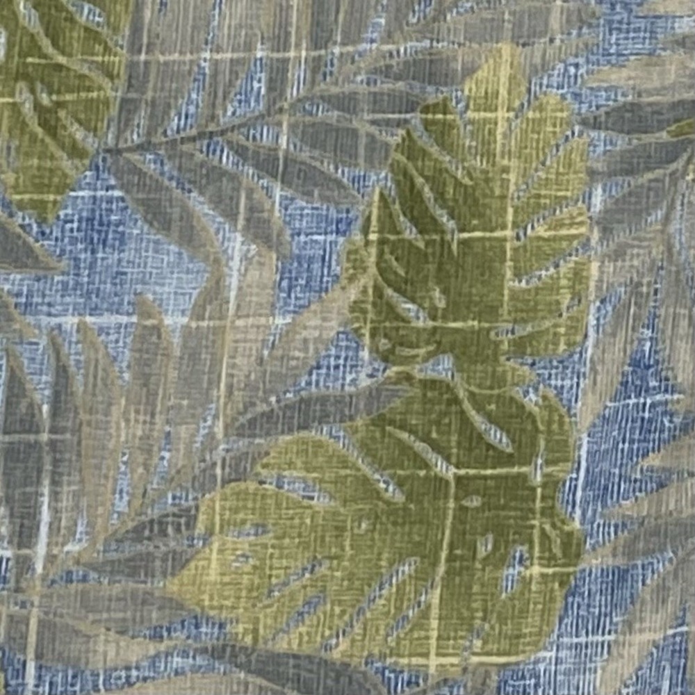 Tori Richard Tropical Hawaiian Leaf Shirt Men's M Green Summer Streetwear Resort - Picture 4 of 7